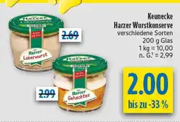 diska Keunecke harzer leberwurst Angebot