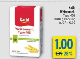 diska Kathi weizenmehl type 405 Angebot