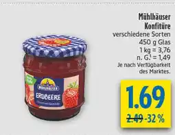 diska Mühlhäuser konfitüre Angebot