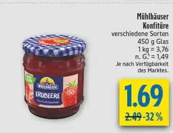 diska Mühlhäuser konfitüre Angebot
