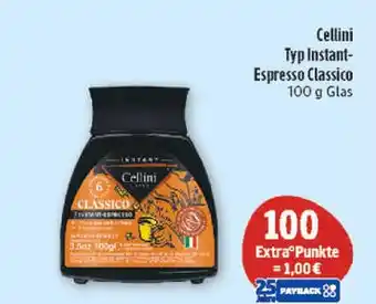 Marktkauf Cellini typ instant-espresso classico Angebot