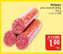 Marktkauf Mettwurst Angebot