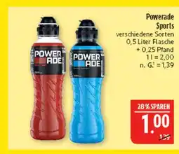 Marktkauf Powerade sports rot Angebot