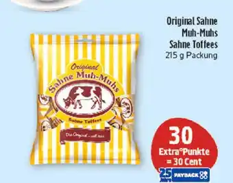 Marktkauf Original sahne muh-muhs sahne toffees Angebot