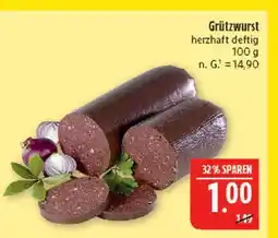 Marktkauf Grützwurst Angebot