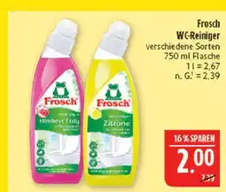 Marktkauf Frosch wc-reiniger himbeer essig Angebot