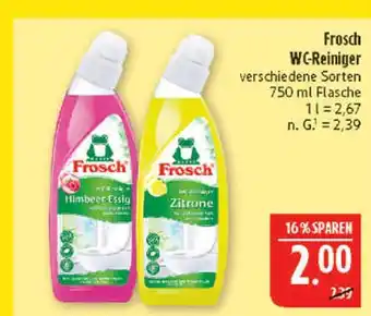 Marktkauf Frosch wc-reiniger himbeer essig Angebot