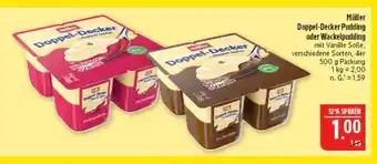 Marktkauf Müller doppel-decker pudding Angebot