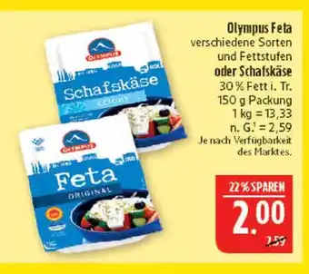 Marktkauf Olympus feta original Angebot