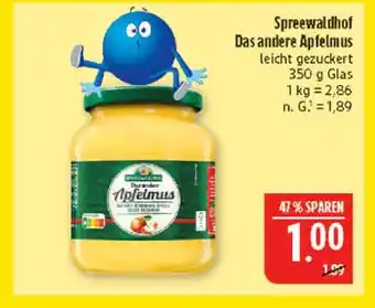 Marktkauf Spreewaldhof das andere apfelmus Angebot