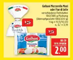 Marktkauf Galbani mozzarella maxi Angebot