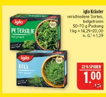 Marktkauf Iglo petersilie Angebot