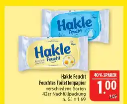 Marktkauf Hakle feucht feuchtes toilettenpapier Angebot
