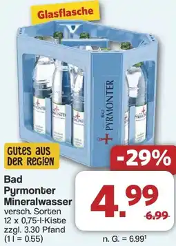 Famila Nord West Bad Pyrmonter Mineralwasser Angebot