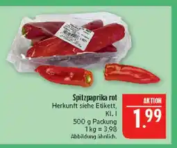 Marktkauf Spitzpaprika rot Angebot