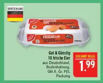 Marktkauf Gut & günstig 10 frische eier Angebot