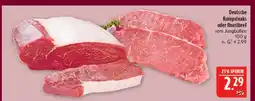 Marktkauf Deutsche rumpsteaks oder roastbeef Angebot