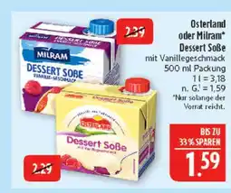 Marktkauf Milram dessert soße vanille-geschmack Angebot
