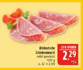 Marktkauf Altdeutsche schinkenwurst Angebot