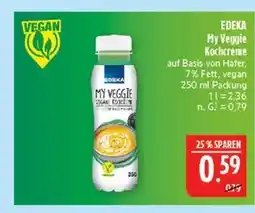 Marktkauf Edeka my veggie kochcreme Angebot