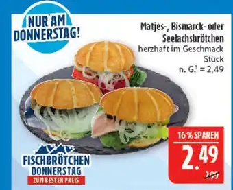 Marktkauf Matjesbrötchen Angebot