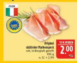 Marktkauf Original südtiroler markenspeck Angebot
