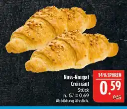 Marktkauf Nuss-nougat croissant Angebot