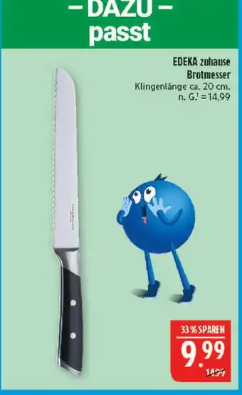 Marktkauf Edeka zuhause brotmesser Angebot