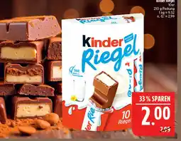 Marktkauf Kinder riegel Angebot