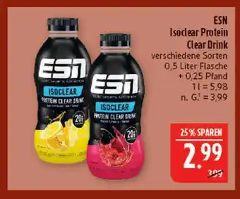 Marktkauf Esn isoclear protein clear drink Angebot