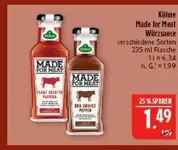 Marktkauf Kühne made for meat würzyause Angebot