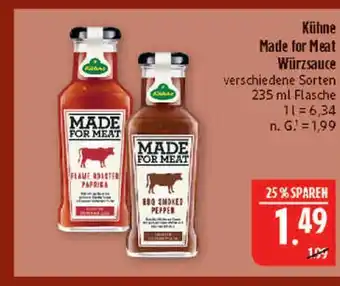 Marktkauf Kühne made for meat würzyause Angebot
