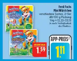 Marktkauf Ferdi fuchs mini würstchen Angebot
