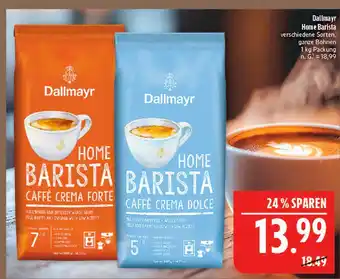 Marktkauf Dallmayr home barista caffè crema forte Angebot