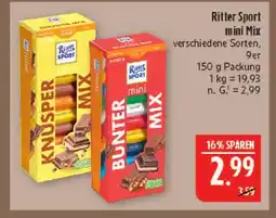 Marktkauf Ritter sport mini mix Angebot