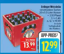 Marktkauf Erdinger weissbräu verschiedene sorten Angebot