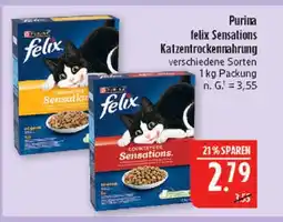Marktkauf Purina felix sensations katzentrockenfutter Angebot