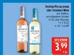Marktkauf Mezzacorona trentino mezzacorona wein Angebot