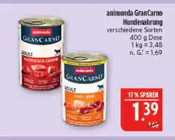 Marktkauf Animonda grancarno hundenahrung Angebot