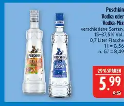 Marktkauf Puschkin vodka Angebot