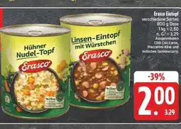 Edeka Erasco hühner nudel-topf Angebot