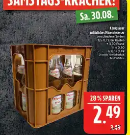 Marktkauf Königsauer natürliches mineralwasser Angebot
