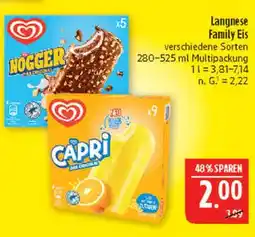 Marktkauf Langnese nogger Angebot