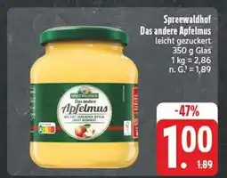 Edeka Spreewaldhof das andere apfelmus Angebot
