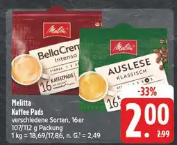 Edeka Melitta bellacrema intenso Angebot