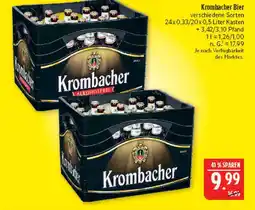 Marktkauf Krombacher bier Angebot
