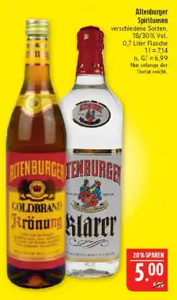 Marktkauf Altenburger goldbrand krönung Angebot