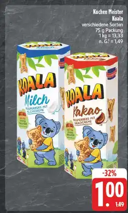 Edeka Kuchen meister koala milch Angebot