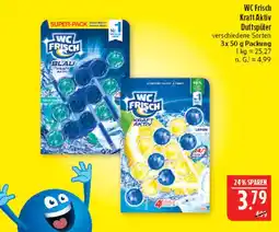 Marktkauf Wc frisch kraft aktiv duftspüler blau Angebot