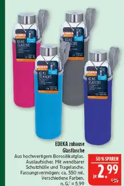 Marktkauf Edeka zuhause glasflasche Angebot